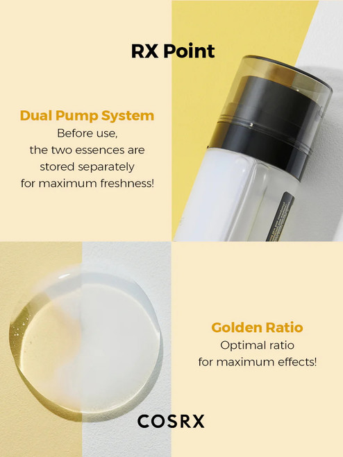 COSRX Advanced Snail Radiance Dual Essence sukinnaturals sukinnaturals.com.au