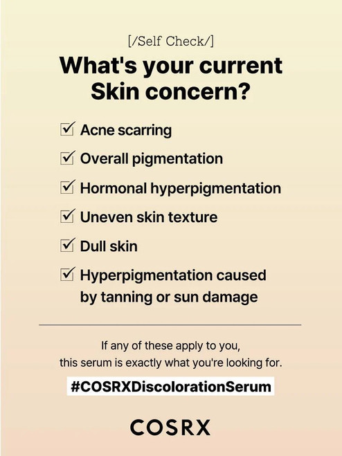 COSRX The Alpha-Arbutin 2 Discoloration Care Serum sukinnaturals sukinnaturals.com.au